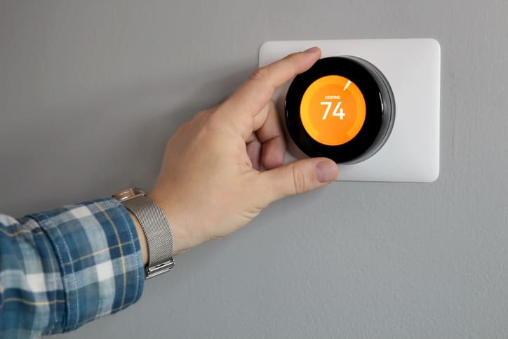 Turning Heat on Smart Thermostat