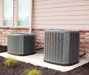 Outside air conditioner units